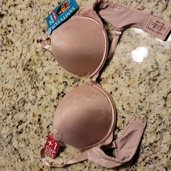 Vanity Fair Beige Extreme Ego Boost Push-Up Bra - Picture 2 of 7